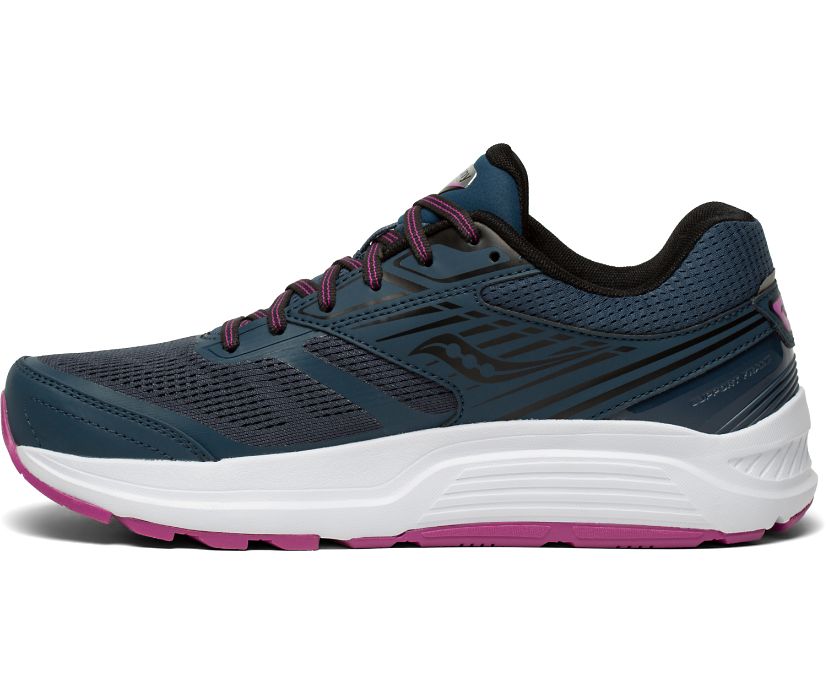 Saucony Echelon 8 Wide Women's Running Shoes Navy | AU 103NWYB